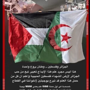 العلم الجزائرسطيني 🇵🇸❤️🇩🇿